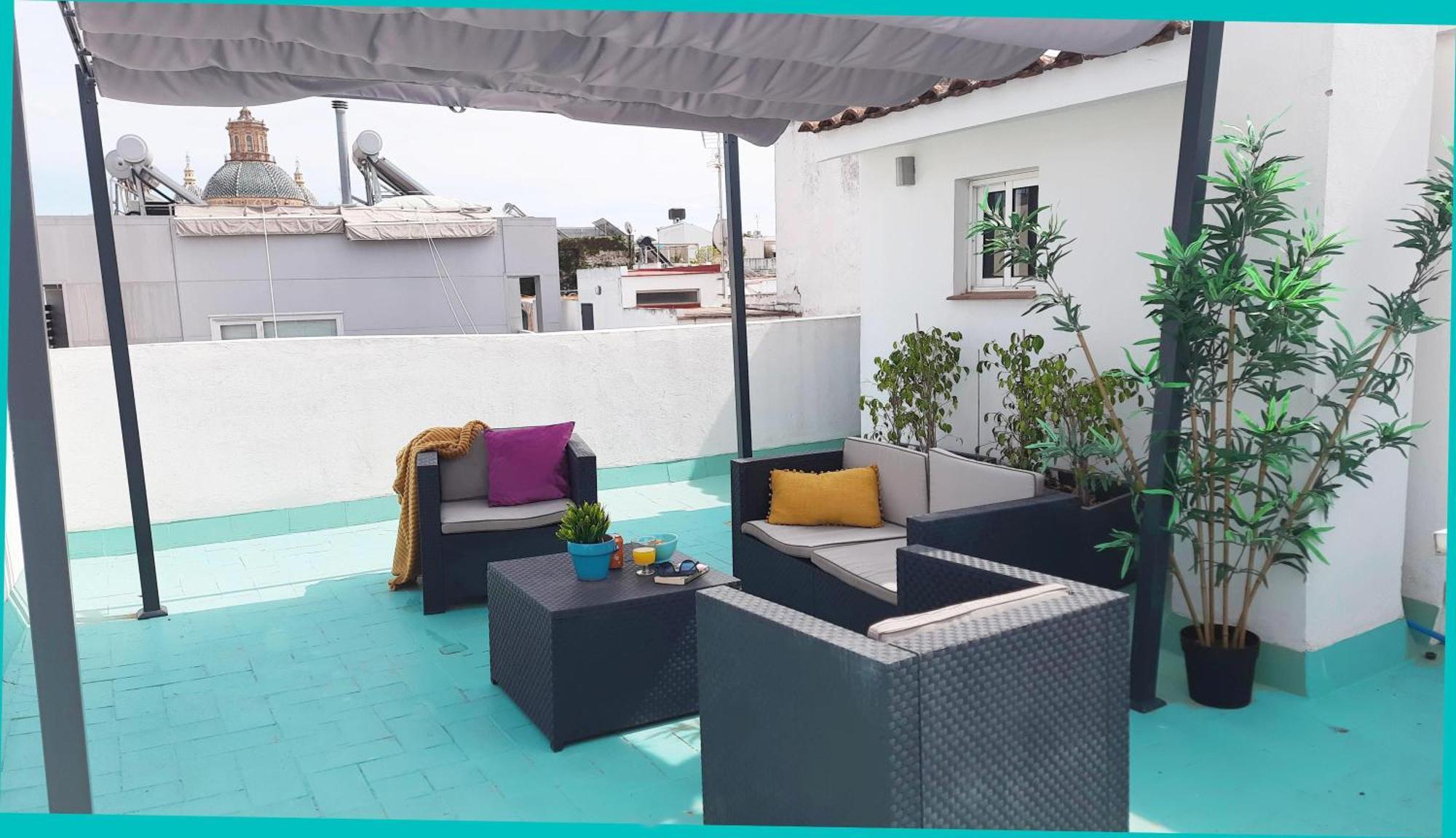 Lovely Center Apartments - Alameda Sunny Terrace セビリア エクステリア 写真